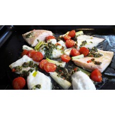 Gemischter Fisch Vom Grill Aglio Olio